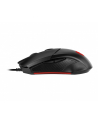 Mysz gamingowa MSI CLUTCH GM08 4200DPI 1000Hz (S12-0401800-CLA) 2Y Black/Red - nr 6