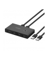 UGREEN SWITCH PRZEŁĄCZNIK KVM USB 2X4 USB 20 CZAR - nr 12