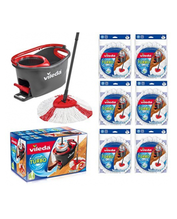 Mop obczerwonyowy Vileda TURBO