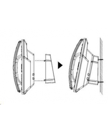 grandstream Montaż naścienny dla telefonów: GRP2614/2615/2616 ' GXV3350