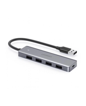 UGREEN ADAPTER 4W1 USB/4X USB 30+MICRO USB SZARY nr 2