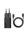 BAS(wersja europejska)S ŁADOWARKA SIECIOWA Z KABLEM USB-C DO USB-C TZCCSUP-L01 SUPER SI 1C 25W CZARNA - nr 11