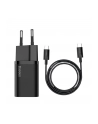 BAS(wersja europejska)S ŁADOWARKA SIECIOWA Z KABLEM USB-C DO USB-C TZCCSUP-L01 SUPER SI 1C 25W CZARNA - nr 8
