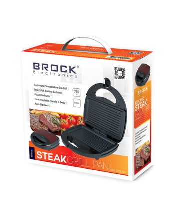 Elektryczna patelnia grillowa do steków BROCK SGM 2002 RD nr 1