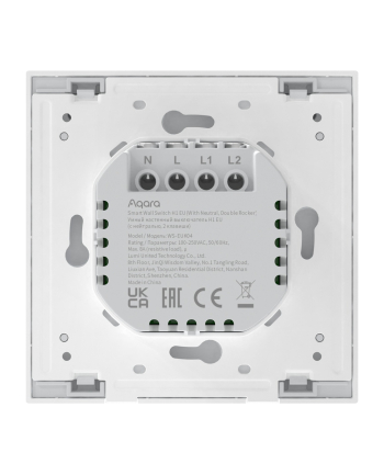 Aqara Wall Double Switch H1 WS-(wersja europejska)K04 nr 1