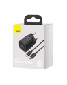 BAS(wersja europejska)S ŁADOWARKA SIECIOWA Z KABLEM USB-C DO USB-C TZCCSUP-L01 SUPER SI 1C 25W CZARNA - nr 18