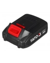Slifierka kątowa 18V 1x2 0Ah LI_ION YATO - nr 23