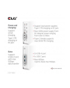 club 3d Stacja dokująca Club3D CSV-1568 (USB Gen2 Type-C Triple Display DP Alt mode + Displaylink™ Dynamic PD Charging Dock with 120 Watt PS) - nr 61