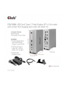 club 3d Stacja dokująca Club3D CSV-1568 (USB Gen2 Type-C Triple Display DP Alt mode + Displaylink™ Dynamic PD Charging Dock with 120 Watt PS) - nr 35