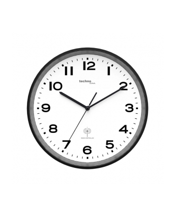 techno line Zegar ścienny TECHNOLINE WT8500 radiowy czarny 30 cm