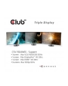 club 3d Stacja dokująca Club3D CSV-1564W65 (USB Gen1 Type-C Triple Display Dynamic PD Charging Dock with 65 Watt PS) - nr 31