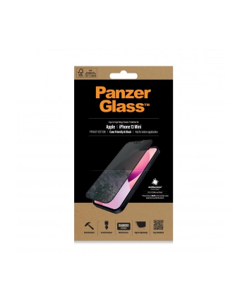 PANZERGLASS SZKŁO HARTOWANE IPHONE 13 MINI ANTYBAKTERYJNE CASE FRIENDLY PRV PROP2744 nr 1