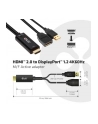 club 3d Adapter Club3D CAC-1331 (HDMI to DisplayPort Cable Adapter 4k@60HZ ompatible with Laptop  PS4/5  Xbox One  NS  Mac Mini) - nr 31
