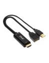 club 3d Adapter Club3D CAC-1331 (HDMI to DisplayPort Cable Adapter 4k@60HZ ompatible with Laptop  PS4/5  Xbox One  NS  Mac Mini) - nr 36