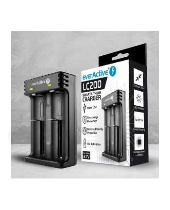 EVERACTIVE ŁADOWARKA DO AKUMULATORKÓW CYLINDRYCZNYCH LI-ION LC200 nr 2