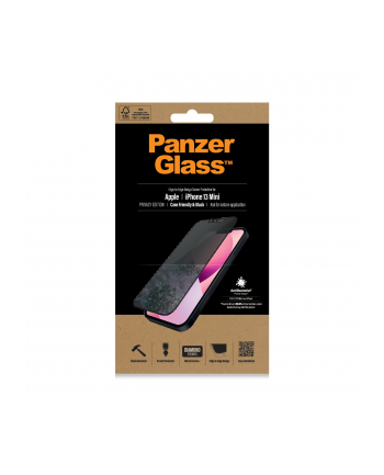 PANZERGLASS SZKŁO HARTOWANE IPHONE 13 MINI ANTYBAKTERYJNE CASE FRIENDLY PRV PROP2744