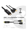 club 3d Adapter Club3D CAC-1331 (HDMI to DisplayPort Cable Adapter 4k@60HZ ompatible with Laptop  PS4/5  Xbox One  NS  Mac Mini) - nr 37