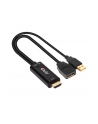 club 3d Adapter Club3D CAC-1331 (HDMI to DisplayPort Cable Adapter 4k@60HZ ompatible with Laptop  PS4/5  Xbox One  NS  Mac Mini) - nr 40