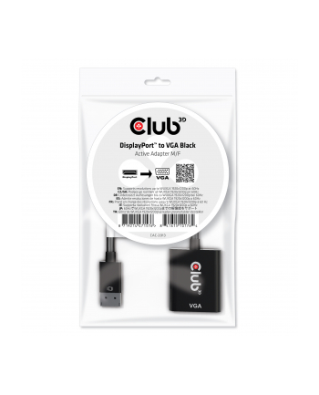 club 3d Adapter Club3D CAC-2013 (DisplayPort™ to VGA)
