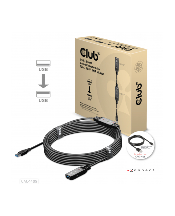club 3d Kabel USB Club3D CAC-1405 (USB 32 Gen1 Active Repeater Cable 10m)