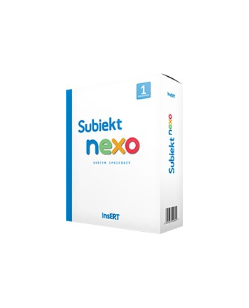 Insert Subiekt nexo (1 stan; Wieczysta; BOX; Komercyjna)