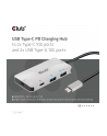 club 3d Hub Club3D CSV-1543 (USB Gen2 Type-C PD Charging to 2x Type-C 10G ports and 2x USB Type-A 10G ports Hub) - nr 24