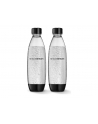 sodastream 1 Litrowe butelki Fuse - Czarne Dwupak do zmywarki - nr 13