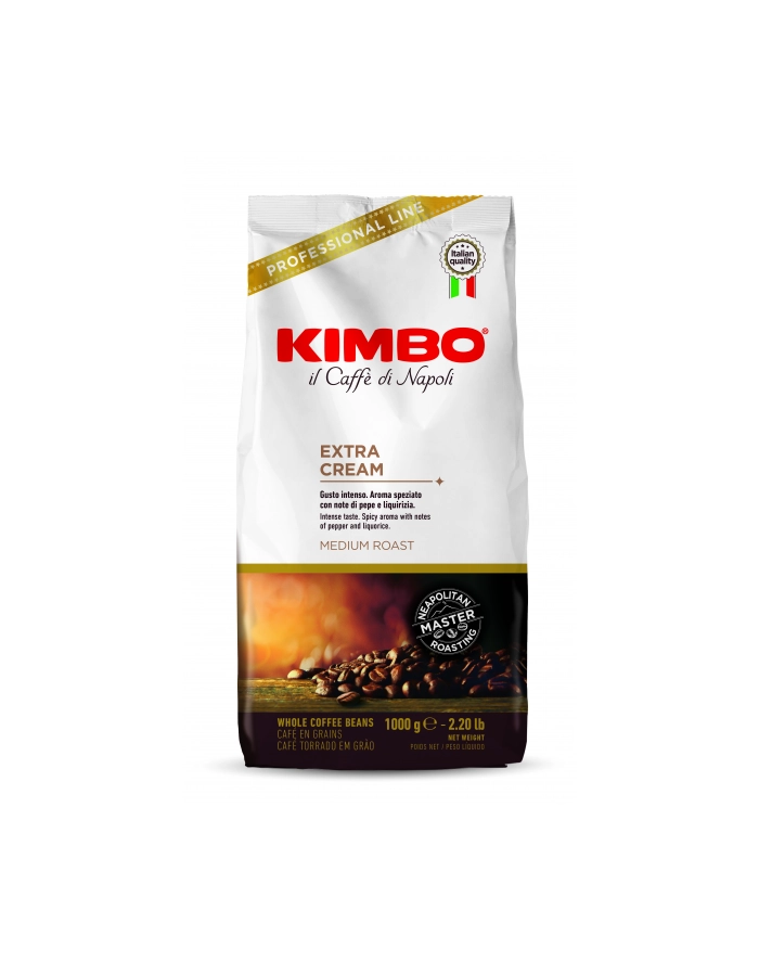 Kawa Kimbo Extra Creme 1 kg ziarnista główny