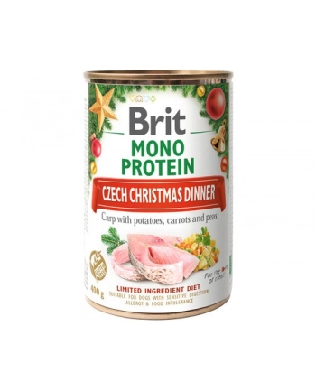BRIT Mono protein Christmas Karp dla psów 400g nr 1