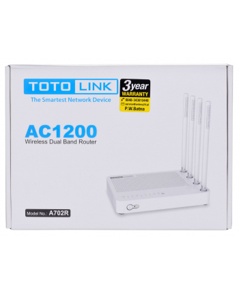 TOTOLINK A702R AC1200 WIRELESS DUAL ROUTER