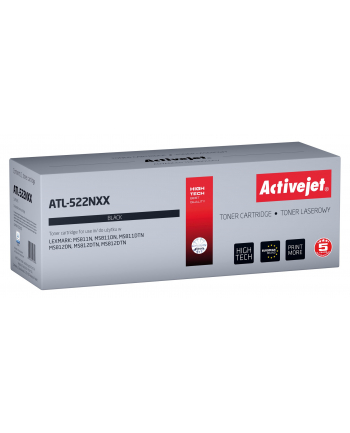 Toner Activejet ATL-522NXX (zamiennik Lexmark 52D2X00 (522X); Supreme; 45000 stron; czarny)