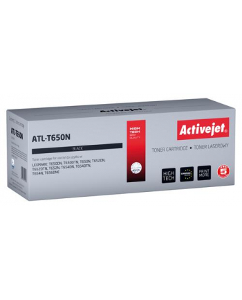 Toner Activejet ATL-T650N (zamiennik LEXMARK T650A11E; Supreme; 6000 stron; czarny)