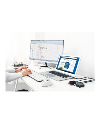 UGREEN SWITCH PRZEŁĄCZNIK KVM USB 2X4 USB 30 CZAR nr 2