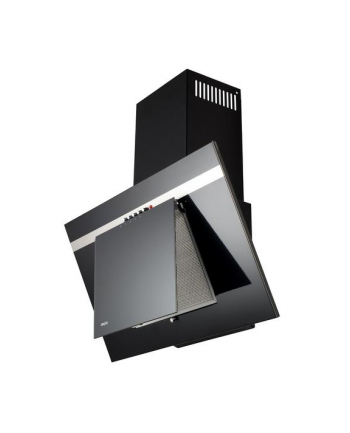 Okap kominowy AKPO WK-4 NERO ECO 50 CZARNY (162 m3/h; 500mm; kolor czarny)