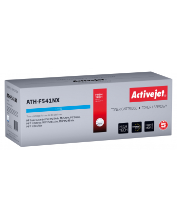 Toner Activejet ATH-F541NX (zamiennik HP 540 CF541X; Supreme; 2500 stron; błękitny)