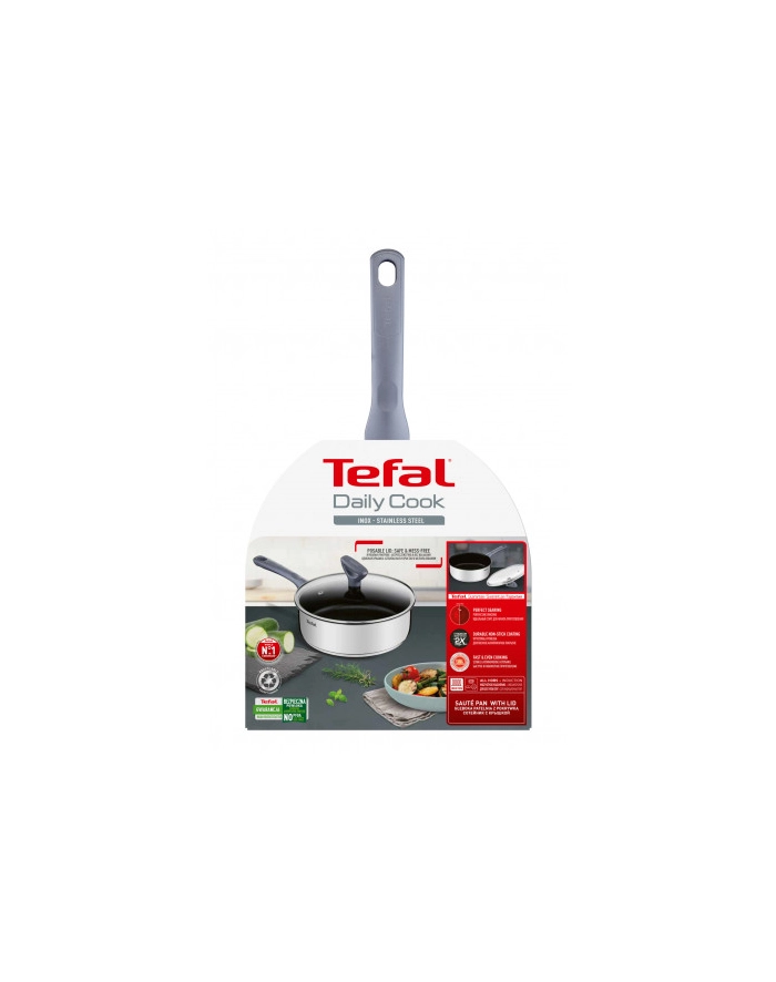 Patelnia z pokrywką TEFAL Daily Cook 24 cm G73032 główny