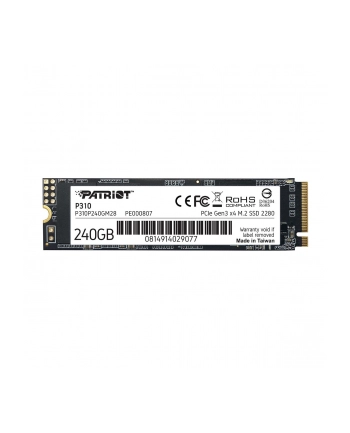 patriot memory SSD Patriot Viper P310 M2 PCI-Ex4 NVMe 240GB nr 2