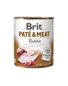 Karma BRIT PATÉ ' MEAT z królikiem dla psa 800g - nr 1