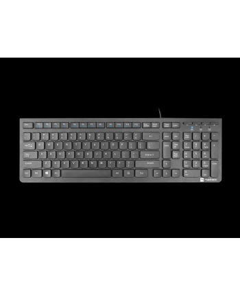 NATEC KLAWIATURA DISCUS 2 US SLIM CZARNA NKL-1829