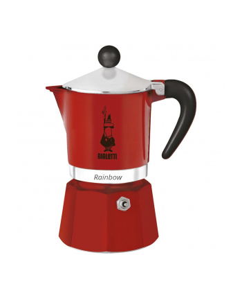 Bialetti kawiarka Rainbow 6tz czerwona nr 1