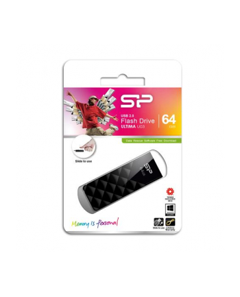 Pendrive Silicon Power Ultima U03 64GB USB 20 kolor czarny