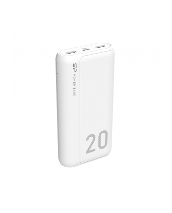 Powerbank Silicon Power GS15 20000mAh 2xUSB A  1x mUSB + 1x USB C  biały