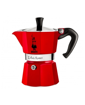 Bialetti kawiarka Moka Express 1tz czerwona nr 2