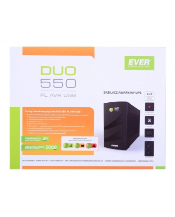 UPS EVER DUO 550 PL AVR USB nr 1
