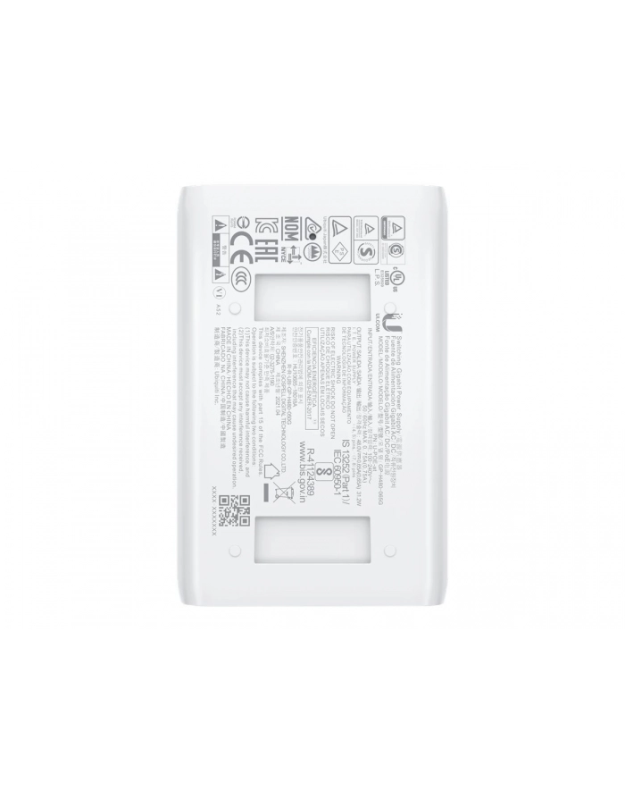 ubiquiti networks UBIQUITI U-PoE-AT PoE Injector 30W PoE+ 802.3at główny