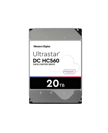 Dysk serwerowy HDD Western Digital Ultrastar DC HC560 WUH722020ALE6L4 (20 TB; 3.5 ; SATA III)