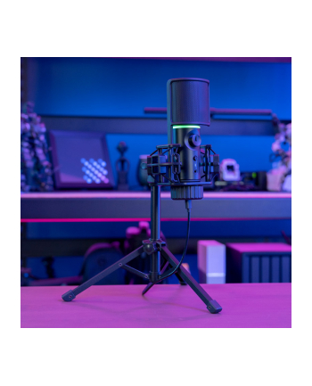 Mikofon Streamplify MIC RGB Tripod Streaming USB Black