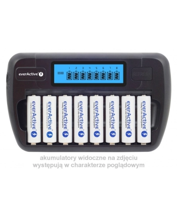 everactive Ładowarka akumulatorowa NC-800 do 8 akumulatorków AA/AAA nr 1