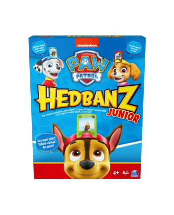 Hedbanz Kim jestem? Junior PAW PATROL Psi Patrol gra towarzyska 6062546 p5 Spin Master