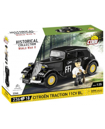 COBI 2266 Historical Collection WWII Citroen Traction 11CV BL 236 klocków